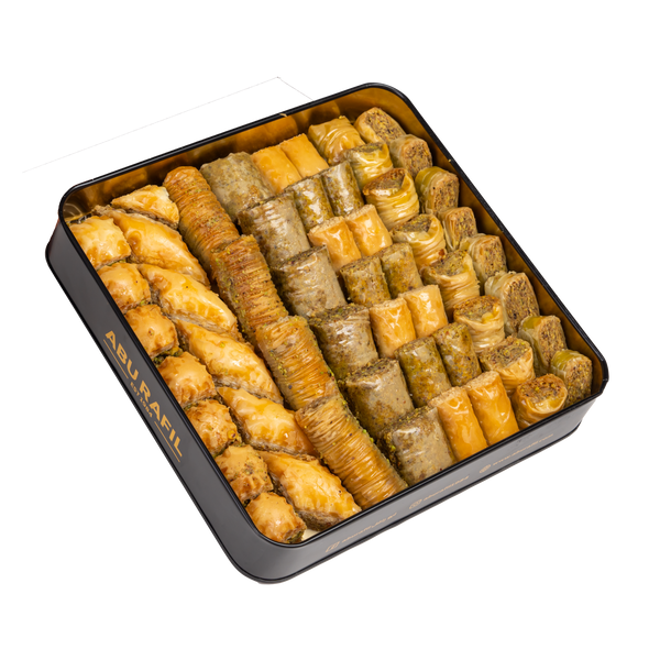 1 Kilo Mixed Baklawa Box by Abu Rafil