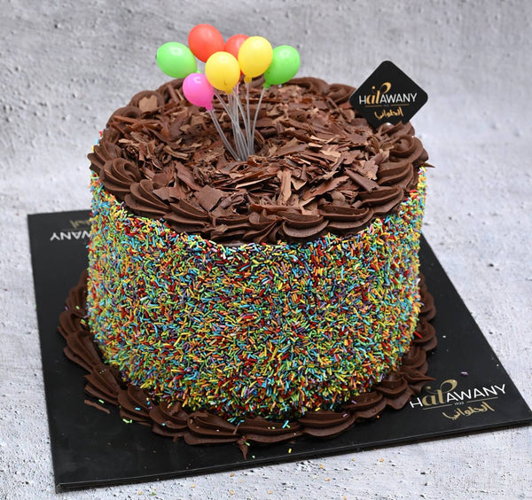Rainbow Cake by Halawany