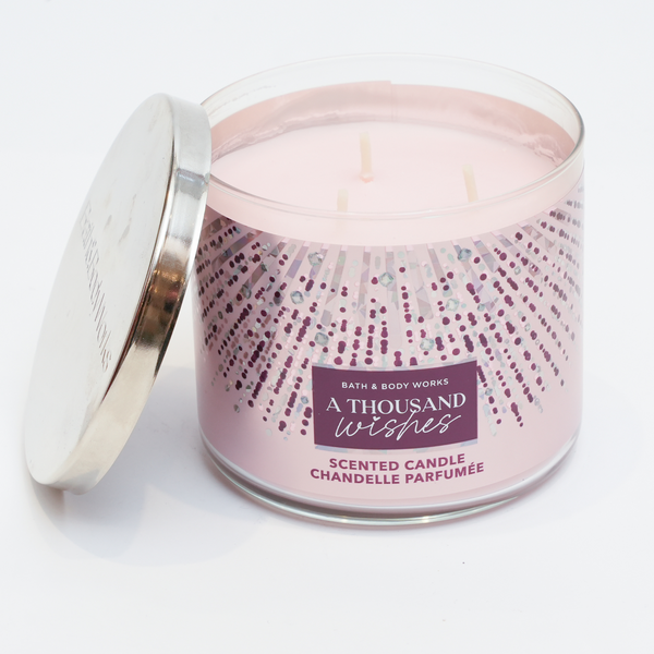 Bath & Body Works A Thousand Wishes 3-Wick Candle