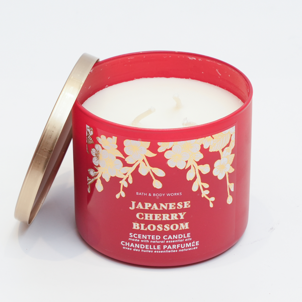 Bath & Body Works Japanese Cherry Blossom 3-Wick Candle