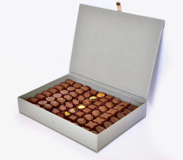 1 Kilo of Leather Box Chocolates by Victorian