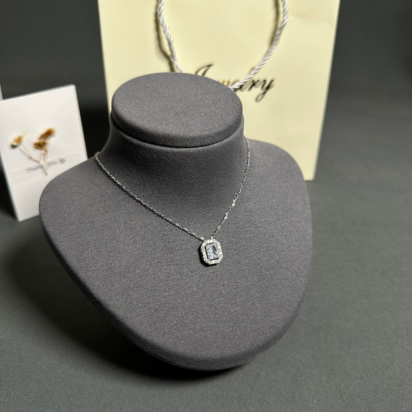 Silver Necklace with high-quality, scratch-resistant rhodium plating 7g