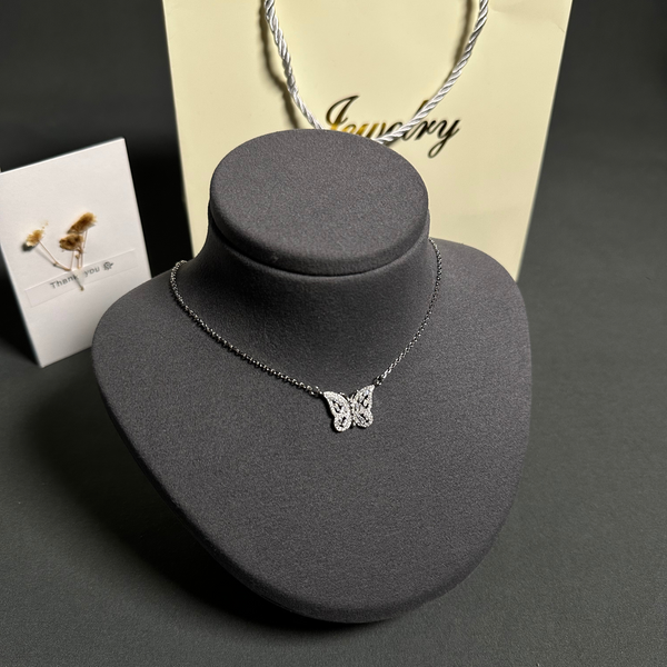 Silver Necklace with high-quality, scratch-resistant rhodium plating 7g