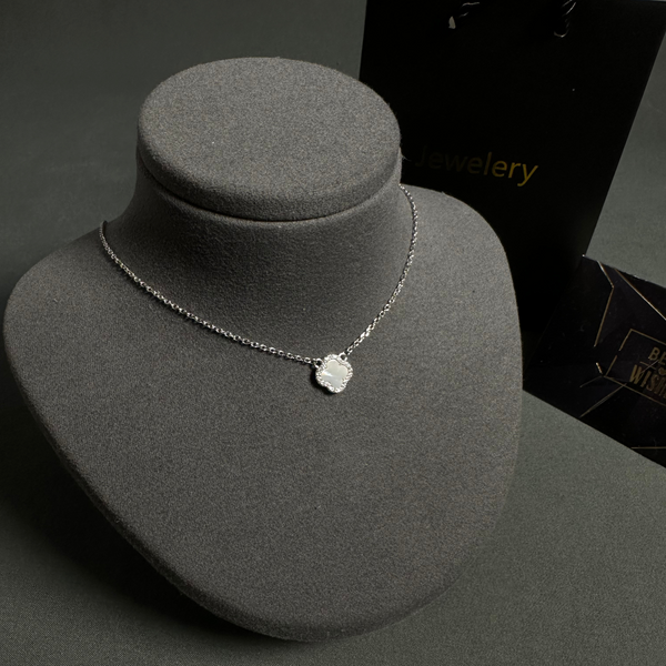 Serene Bloom 925 Italian Silver Women’s Necklace
