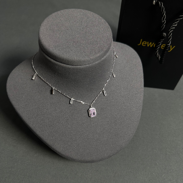 Veloura Charm – Italian 925 Silver Necklace for Her