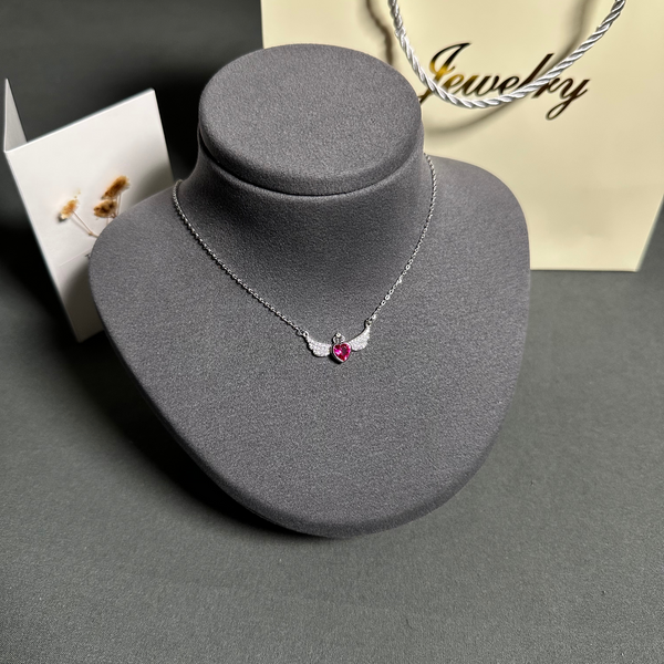 Silver Necklace with high-quality, scratch-resistant rhodium plating 5g