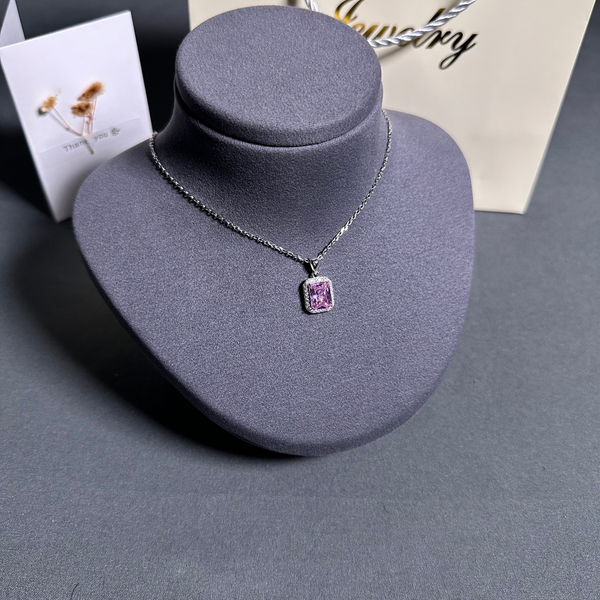 Silver Necklace with high-quality, scratch-resistant rhodium plating 6g