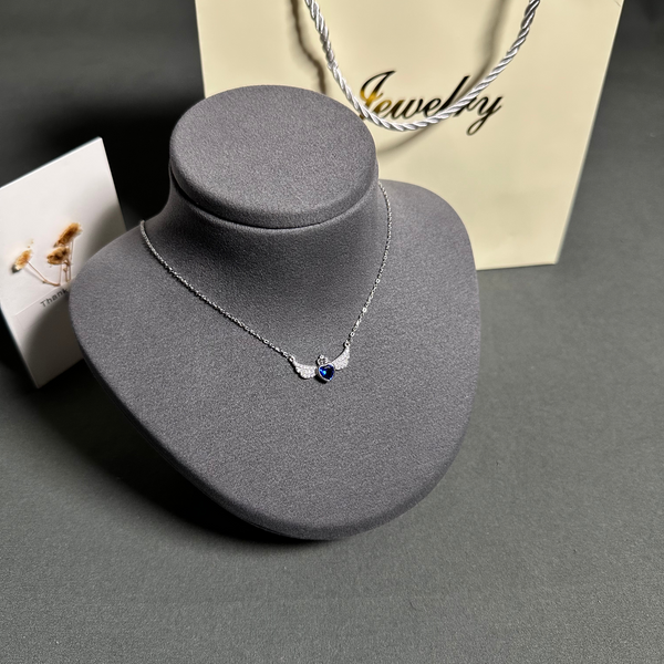 Silver Necklace with high-quality, scratch-resistant rhodium plating 5g