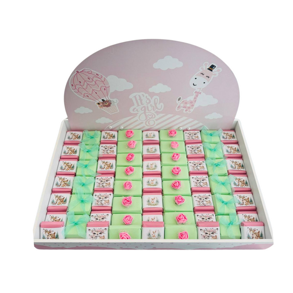 Newborn Baby Girl’s Luxury Chocolate Box