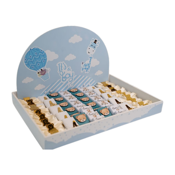 Newborn Baby Boy’s Luxury Chocolate Box