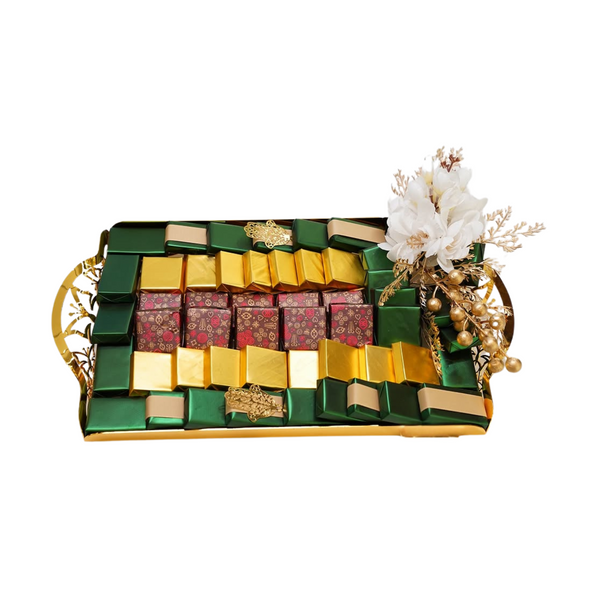 Luxurious Belgian Chocolates Plate