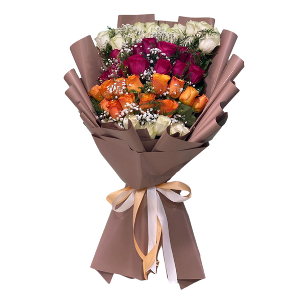 The Whispering Mixed Petals Bouquet