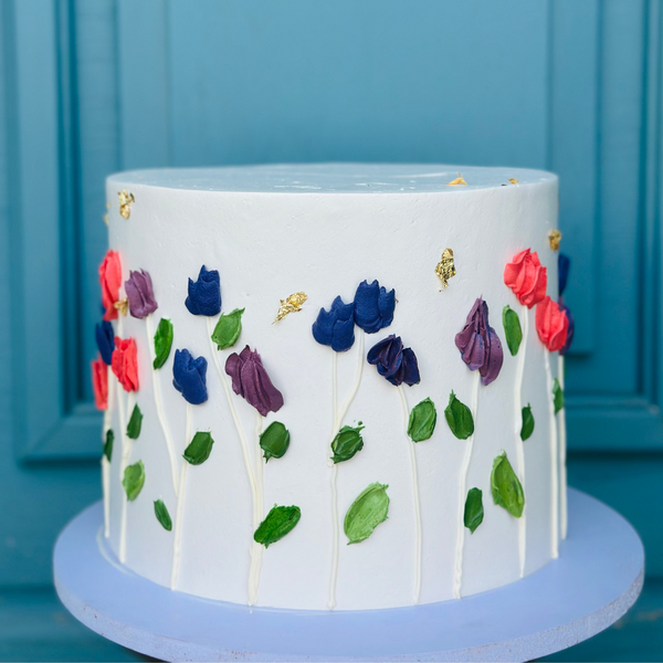 The Butter Cream Flower Cake