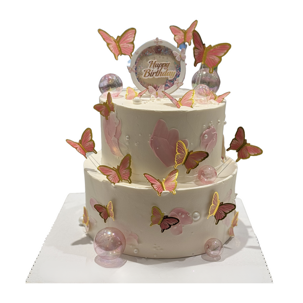 The Butterflies Cake