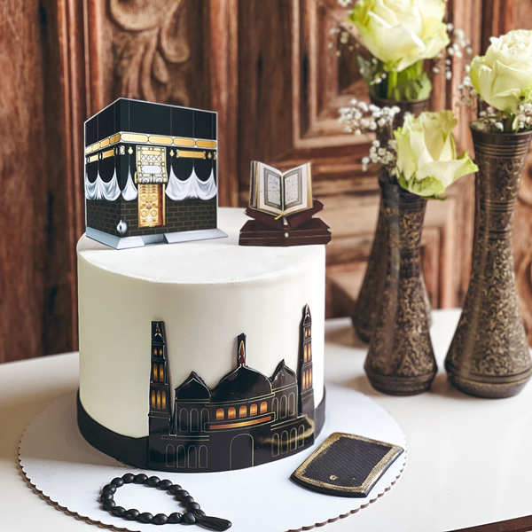 Breathtaking Welcome Home Haj Celebration Cake