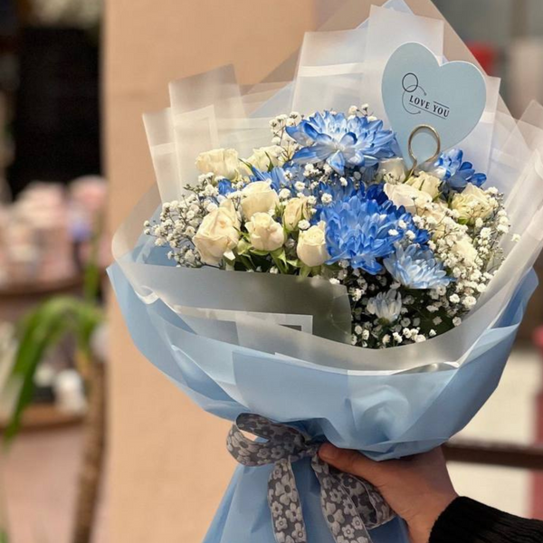 The Blue Love Bouquet