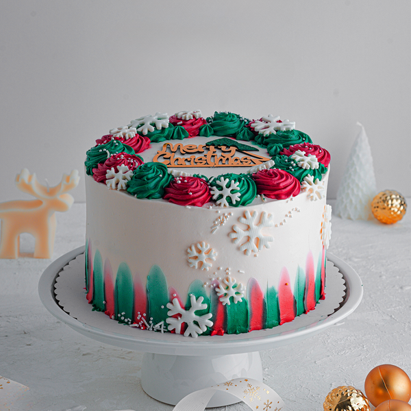 The Snowy Xmas Cake