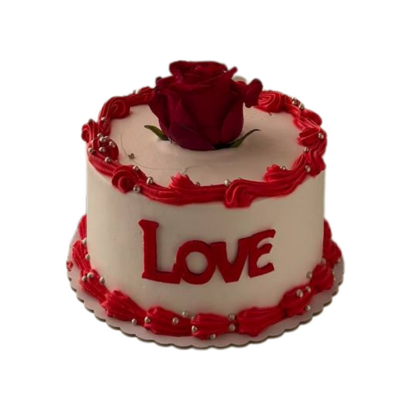 Love with Rose Cake - Only For You