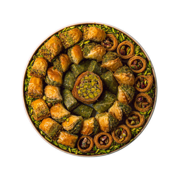 Mixed Oriental Sweets with Pistachios