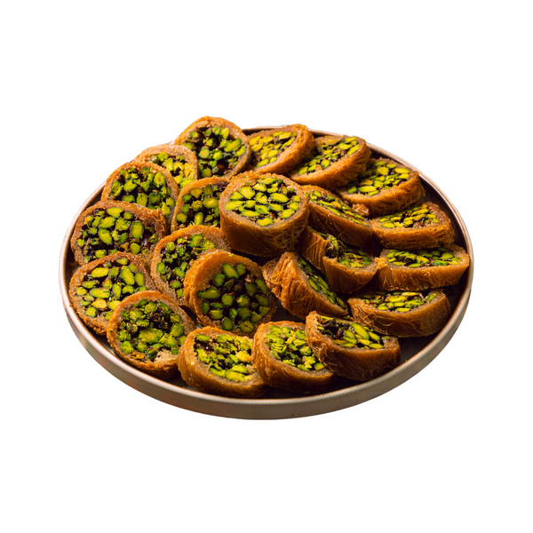 Pistachio-Filled Shaariyah Plate