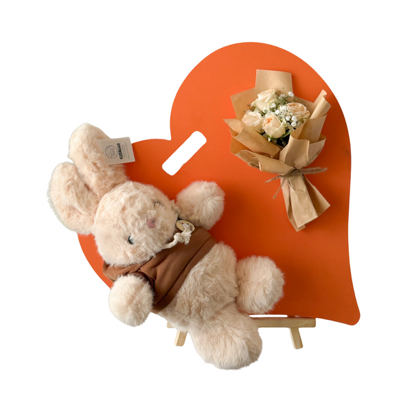 Heartfelt Cuddle & Bloom Gift