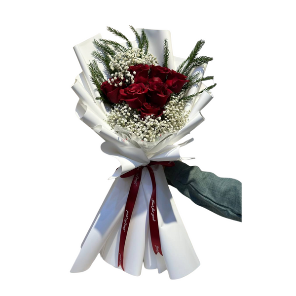 Seven Scarlet Promises Bouquet