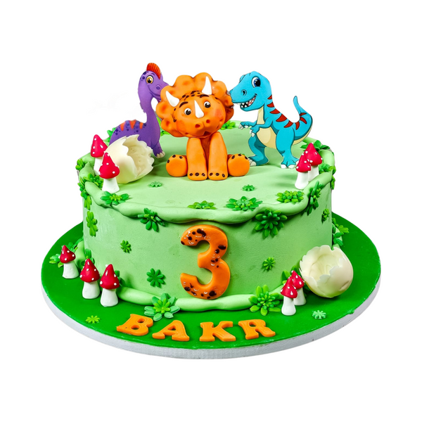 Green Zoo Cake