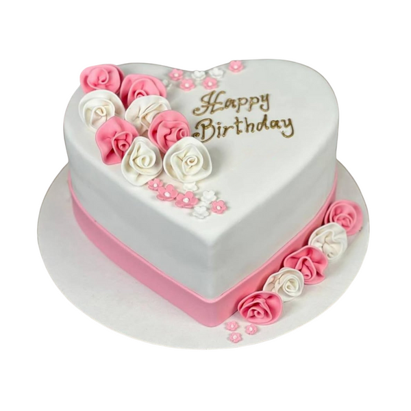 Heart of Elegance Cake