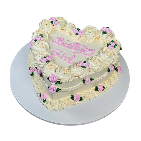 The Yellow Heart Cake