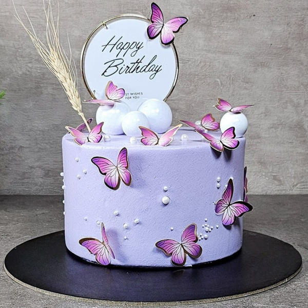 Purple Butterfly Dream Cake