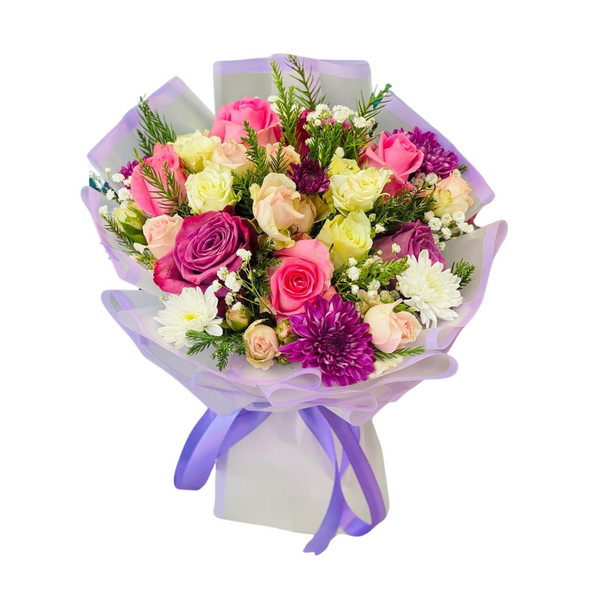 Whispers of Blush & Bloom Bouquet