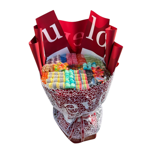 Sweet & Sour Gummy Candy Bouquet