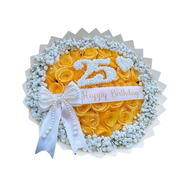 Yellow Rose Celebration Bouquet