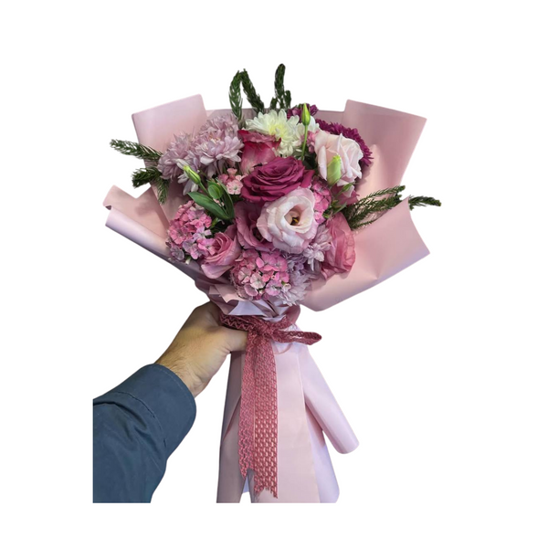 The Blushing Breeze Bouquet