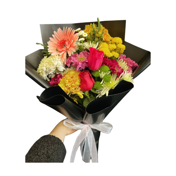 The Colorful Noir Bouquet