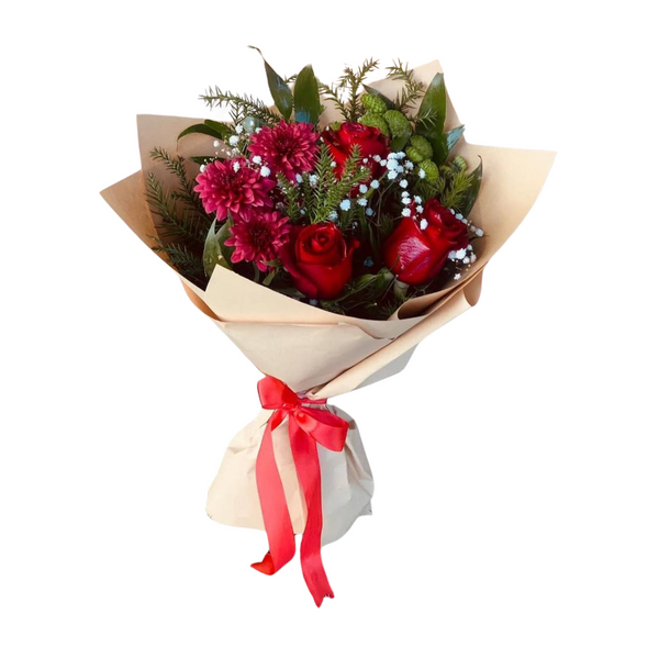 The Crimson Whispers Bouquet