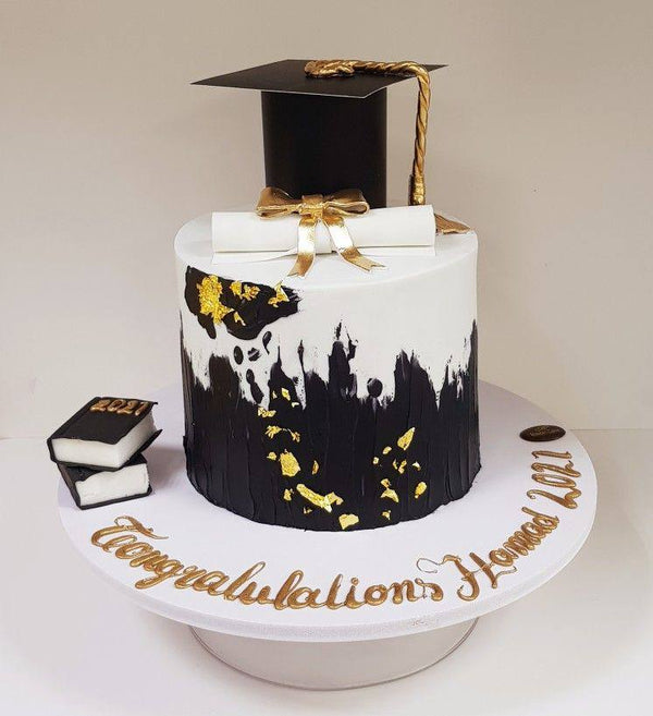 Stunning Graduation-themed Style Cake by Halawany