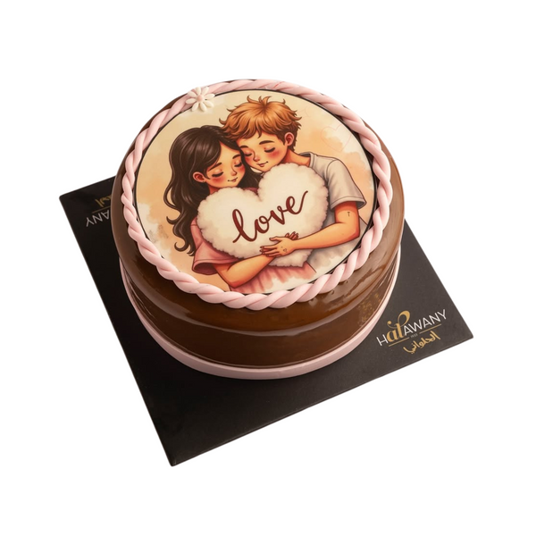 Symbol of Love Cake by Halawany