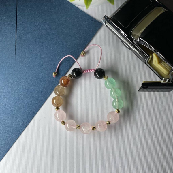 Rose Quartz Gemstone Bracelet