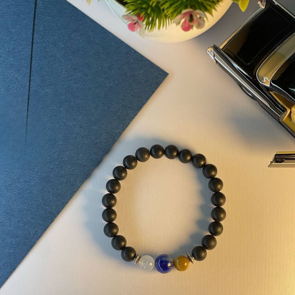 Obsidian Stone Bracelet