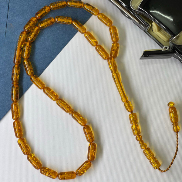 Amber Stone Rosary