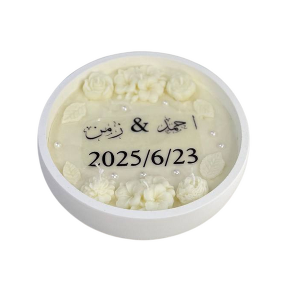 Forever Love Scented Candle - Personalized Names