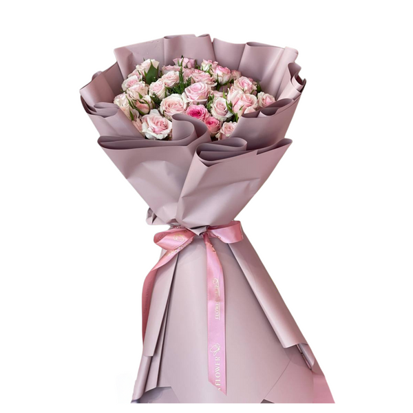 The Forever in Baby Roses Bouquet