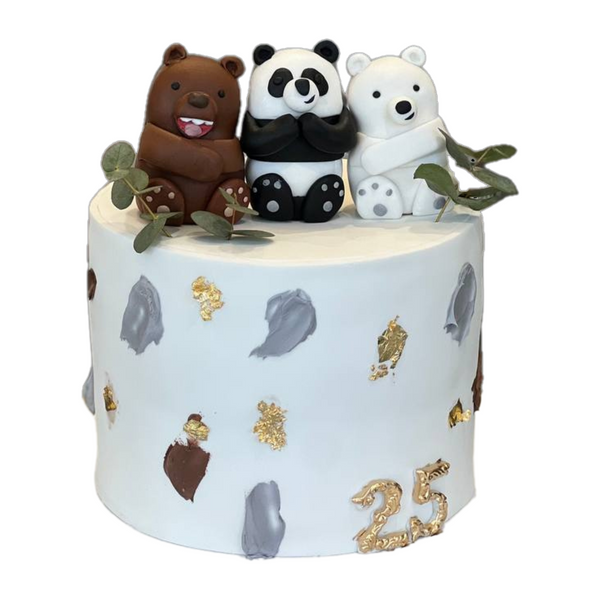 The 3 Bears Fantasy Cake