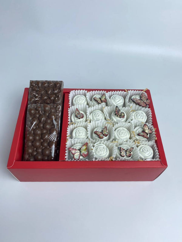 Flower Basket-Themed Chocolate Box