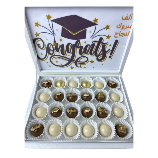 Customized Congratulations Chocolate Box