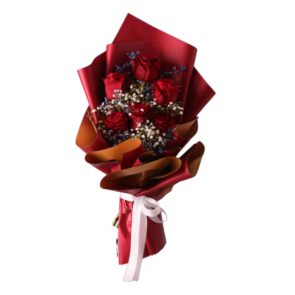 The Crimson Caress Bouquet