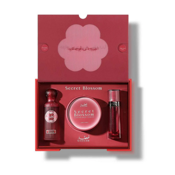 Gissah Secret Blossom 3-Piece Perfume Gift Set