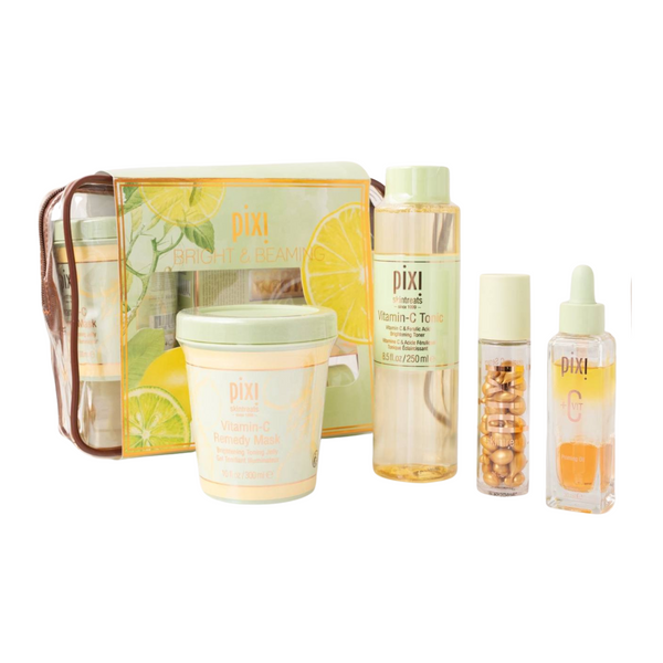 PIXI Bright & Beaming 4-Piece Vitamin-C Skincare Set
