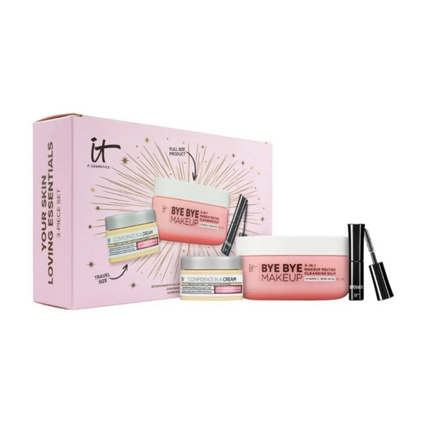 It Cosmetics Skincare & Mascara 3-Piece Gift Set